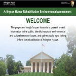 Rehabilitate Arlington House, Public Scoping Meeting Rehabilitate Arlington House, Public Scoping Meeting