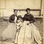 Civil War era stereo view photograph of enslaved housekeeper Selina Gray Civil War era stereo view photograph of enslaved housekeeper Selina Gray