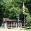 Totem Pole at the Camp Greentop Office
