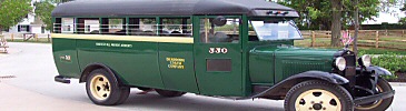 old green bus