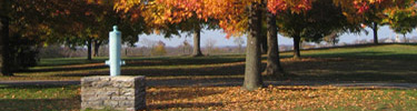 Mortuary Cannon with Fall Colors