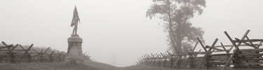 Fog settles in over Bloody Lane