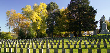 Autumn at the National Cemtery