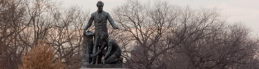 The Emancipation Statue in Lincoln Park