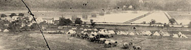 Photo of canal and Potomac River at Brunswick MD, circa 1863.