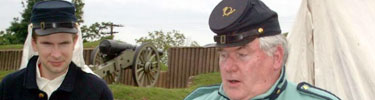 Fort Stevens Day reenactment.