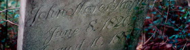 John Moses Payne Headstone