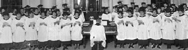 First Congreational Church Choir (Library of Congress, Prints and Photographs Division)
