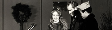 In 1973 President Nixon lit the National Christmas Tree with the help of a Boy Scout and Girl Scout.