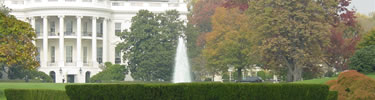 South view of the White House (Photo by J. Feeney)
