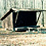  Adirondack Shelter - 3 sided wood shelter for camping