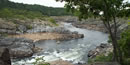 Low water during the summer months