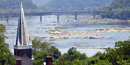 The present day view from Jefferson Rock is still breathtaking.