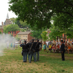 Gun firing demonstration