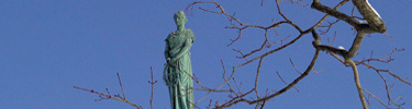 Statue atop the Maryland Monument