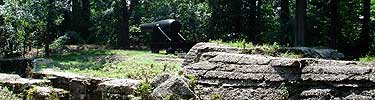 Fort Foote Rodman Cannon.
