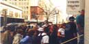 Ticket line at Fords Theatre Ticket line at Fords Theatre