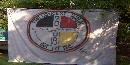 a picture of the Native Amercan Longest walk banner a picture of the Native Amercan Longest walk banner