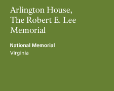 Arlington House The Robert E Lee Memorial