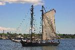 Ernestina at Sail