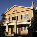 The Rotch-Jones-Duff House and garden museum, a National Historic Landmark whaling merchant's home built in 1834.
