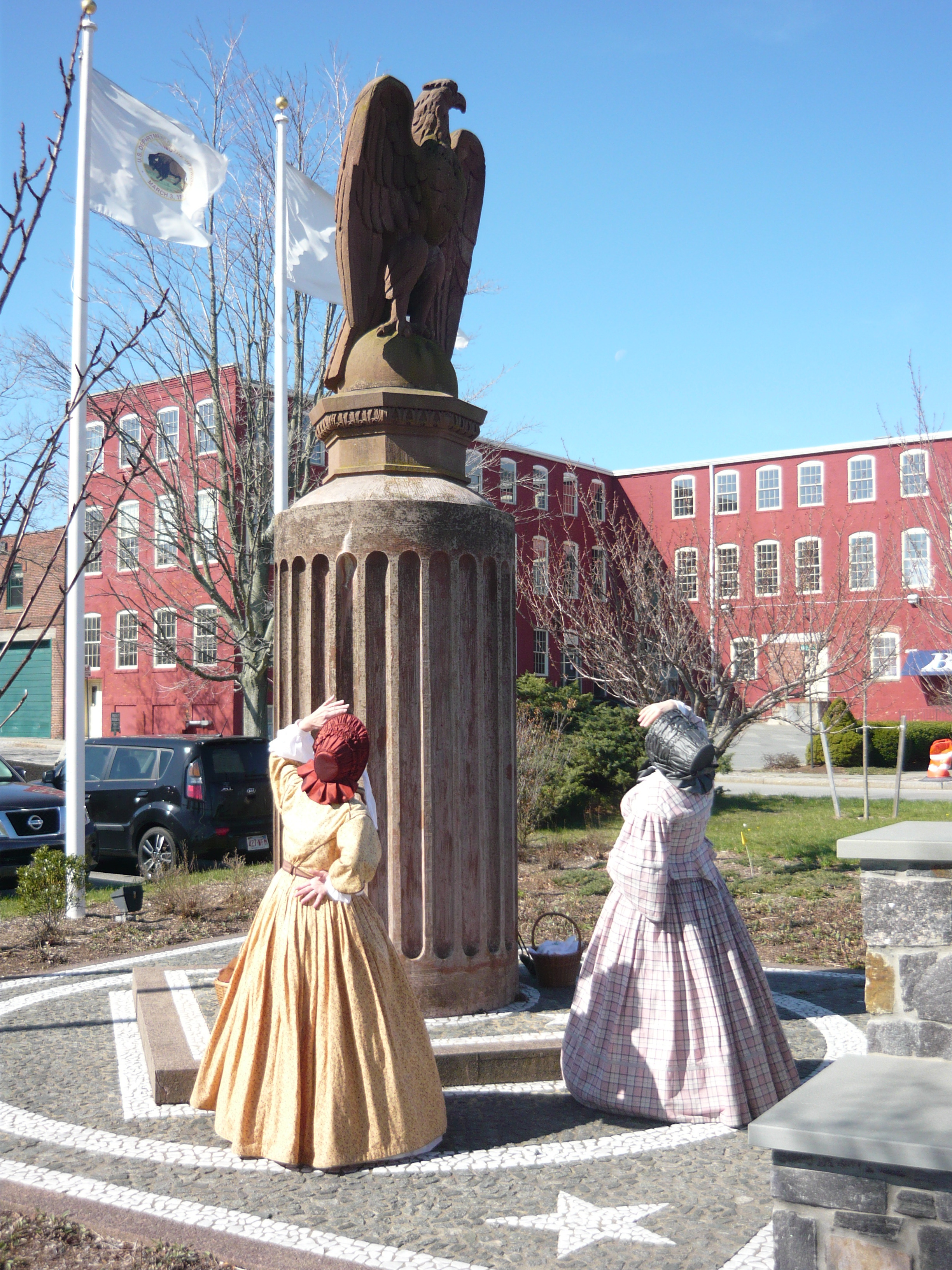 Ruth and Abby in New Bedford