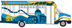 An illustration of the NB Line shuttle