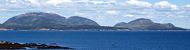 View of Mount Desert Island