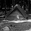 Camping in the park
