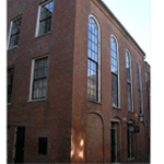 The Museum of African American History's African Meeting House, 46 Joy Street, Boston, Massachusetts.