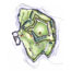 Map of Georges Island