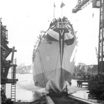USS MASON is launched