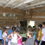Students Learning in the Kitchen Cabin Students Learning in the Kitchen Cabin