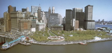 Castle Clinton in lower Manhattan