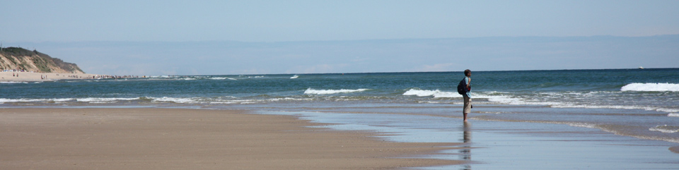 Atlantic Ocean beach at Cape Cod National Seashore