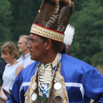 Dancer at a gathering at Jefferson Patterson Park and Museum. Photo by M. Shisler.