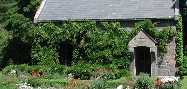 Stone Library on the grounds of the Old House