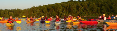 Blackstone Paddle Club on Bowdish Lake, Glocester, RI.