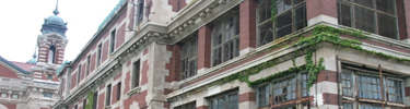 Unrestored Baggage and Dormitory Building