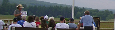 Ranger presenting the story of Flight 93