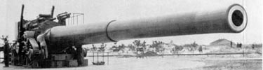 Fort Tilden - 16 inch gun at Battery Harris circa 1940