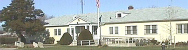 Ranger Station and former army infirmary at World War Veterans Park ar Miller Field in Gateway's Staten Island Unit.