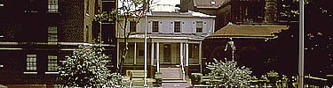 Hamilton Grange was built between 1802 and 1804 in the Federal style
