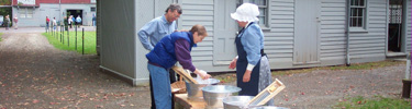 Laundry Demonstration at Farm Day at the FDR site