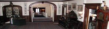 Entrance Hallway of the home of FDR