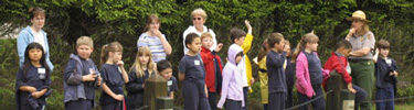 Students on a Ranger led school program