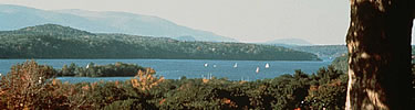 View of the Hudson River from Vanderbilt Mansion