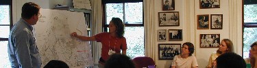 Teachers attend a workshop hosted by the National Park Service.