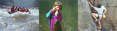 Outdoor Activities (Rafting, Fishing, Climbing)