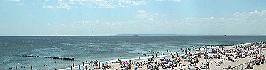 There is no better place on a hot summer day than the Atlantic beach at Jacob Riis Park in the Rockaways